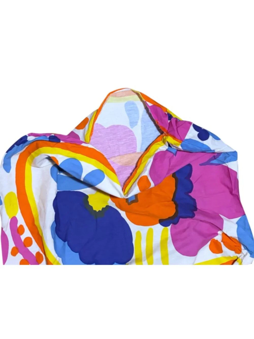 Handmade Marimekko Karuselli Unikko Print Pillow Shams Covers Mod Maximalist